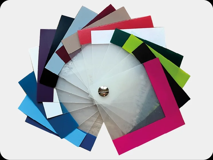 Les couleurs des bordures intérieures