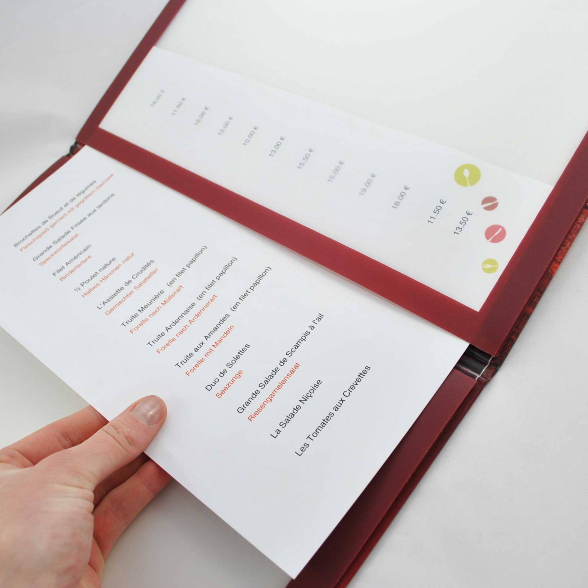 MenuBook Carton